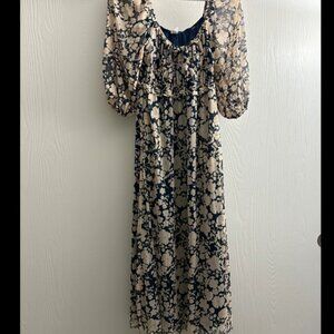 dRA Los Angeles Floral Maxi Dress Size XS
